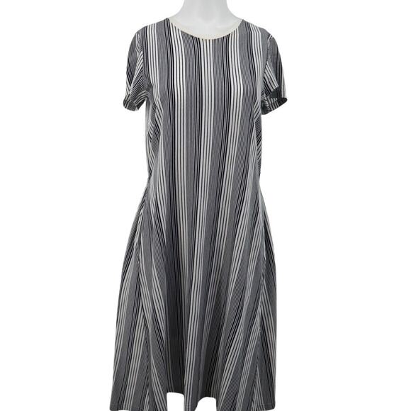 Pluto Striped 100% Cotton Dress NEW! - Picture 1 of 6
